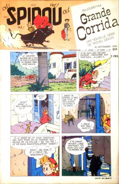 Spirou (journal) # 859 - 