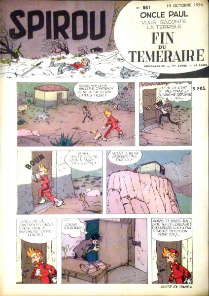 Spirou (journal) # 861 - 