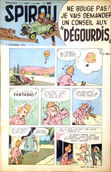 Spirou (journal) # 868 - 