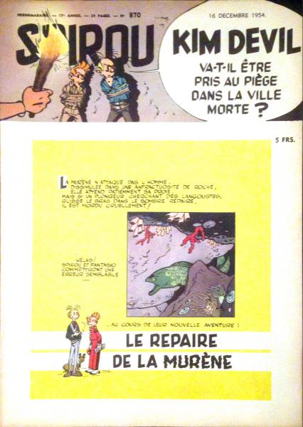 Spirou (journal) # 870 - 