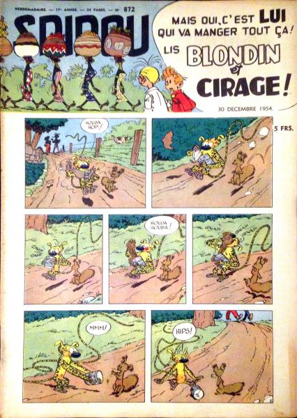 Spirou (journal) # 872 - 