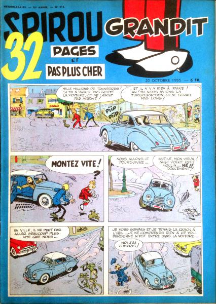 Spirou (journal) # 914 - Spirou grandit