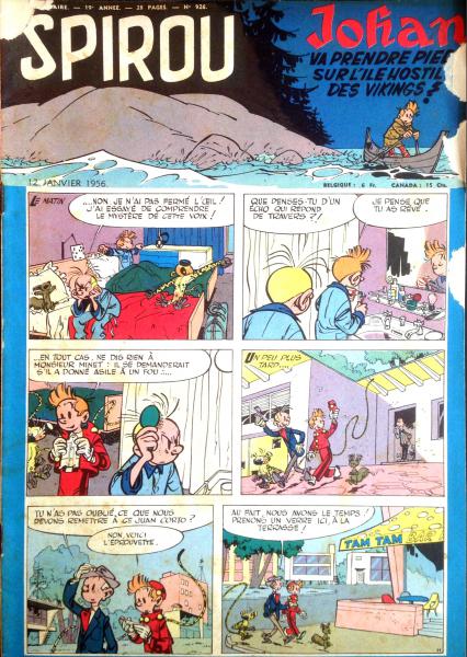 Spirou (journal) # 926 - 