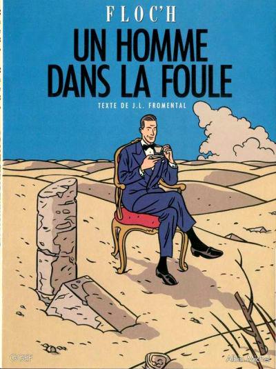 Un homme dans la foule