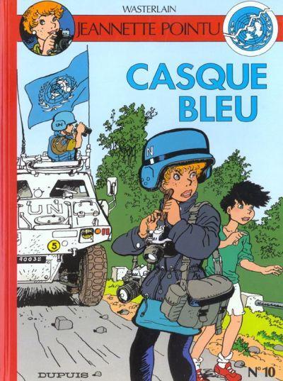 Jeannette Pointu # 10 - Casque bleu