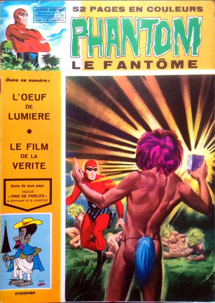 Le Fantôme # 439 - L'oeuf de lumière