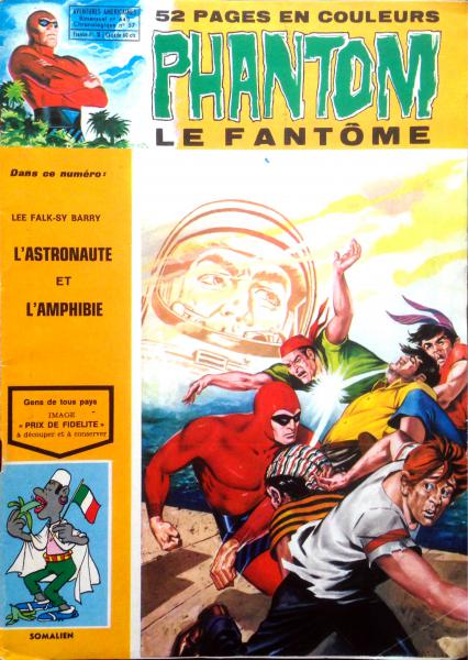 Le Fantôme # 443 - L'astronaute et l'amphibie