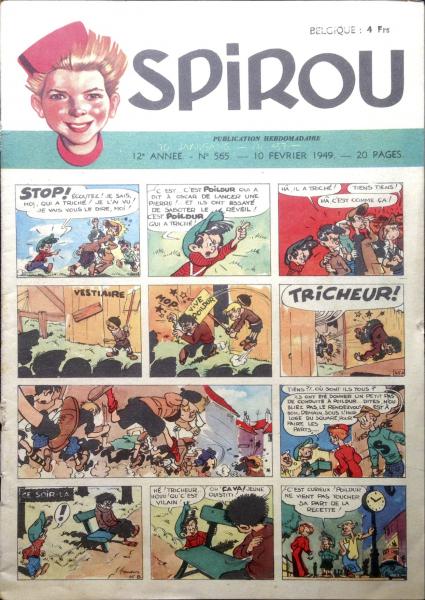 Spirou (journal) # 565 - 