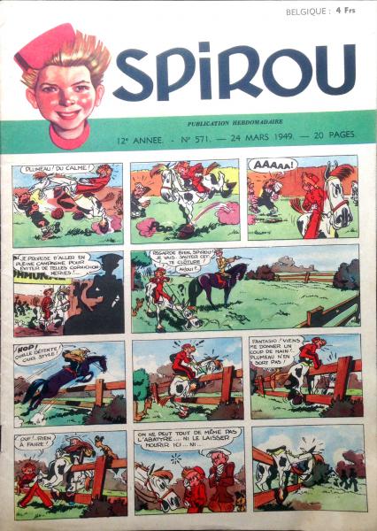 Spirou (journal) # 571 - 