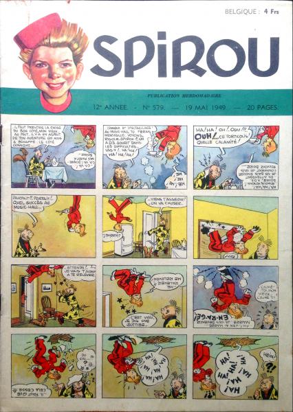 Spirou (journal) # 579 - 