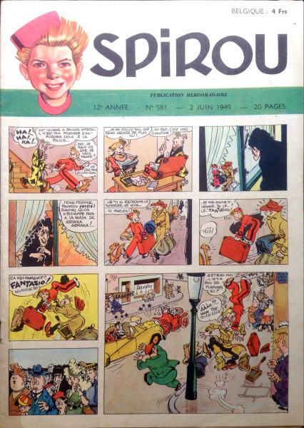 Spirou (journal) # 581 - 