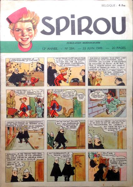 Spirou (journal) # 584 - 