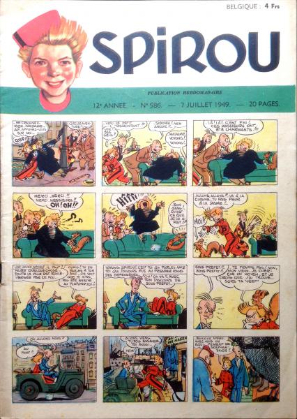 Spirou (journal) # 586 - 