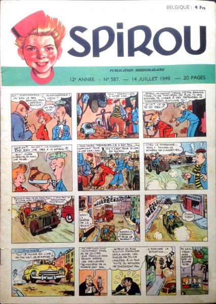 Spirou (journal) # 587 - 