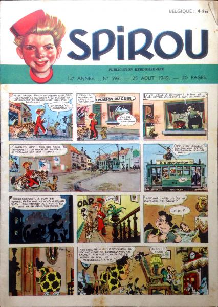 Spirou (journal) # 593 - 