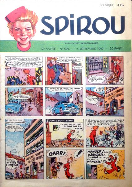 Spirou (journal) # 596 - 