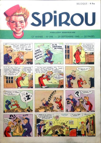 Spirou (journal) # 598 - 