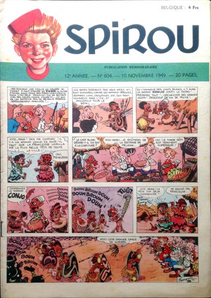 Spirou (journal) # 604 - 