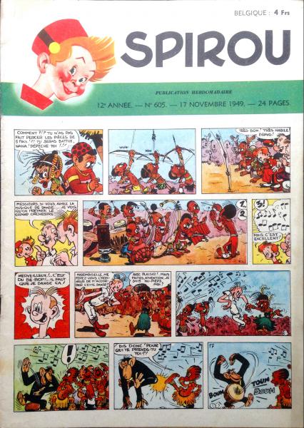 Spirou (journal) # 605 - 