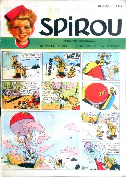 Spirou (journal) # 512 - 