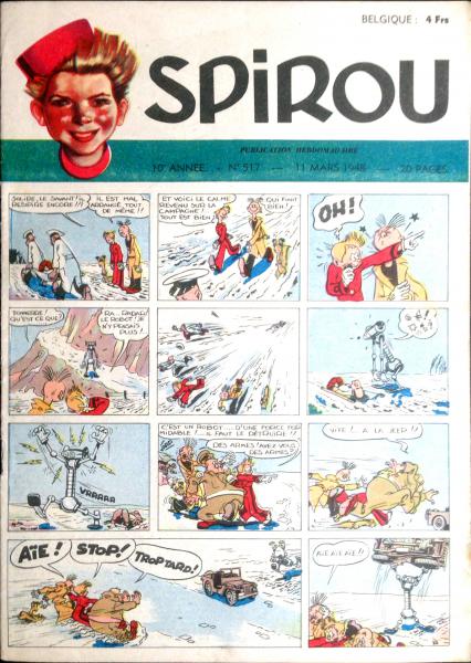 Spirou (journal) # 517 - 