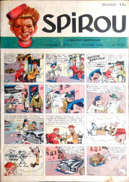 Spirou (journal) # 522 - 