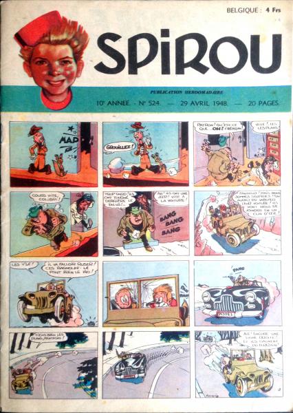 Spirou (journal) # 524 - 