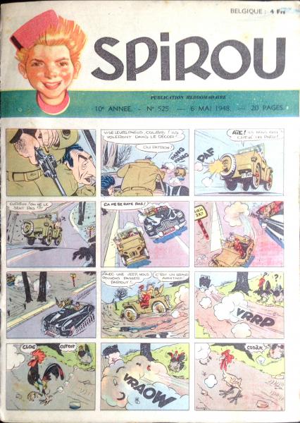 Spirou (journal) # 525 - 