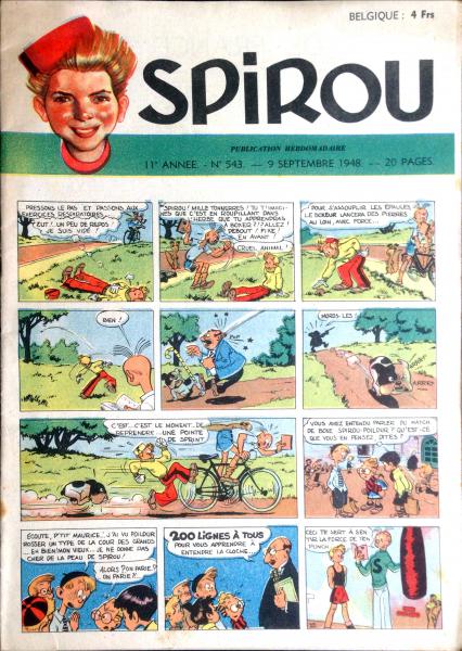 Spirou (journal) # 543 - 