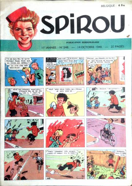 Spirou (journal) # 548 - 