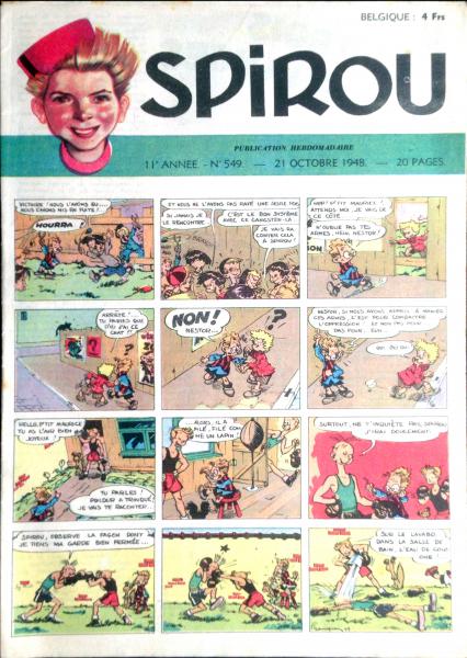 Spirou (journal) # 549 - 