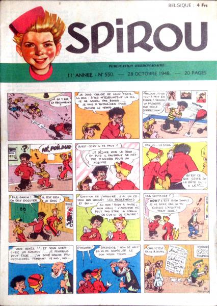 Spirou (journal) # 550 - 