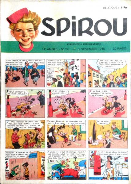 Spirou (journal) # 551 - 