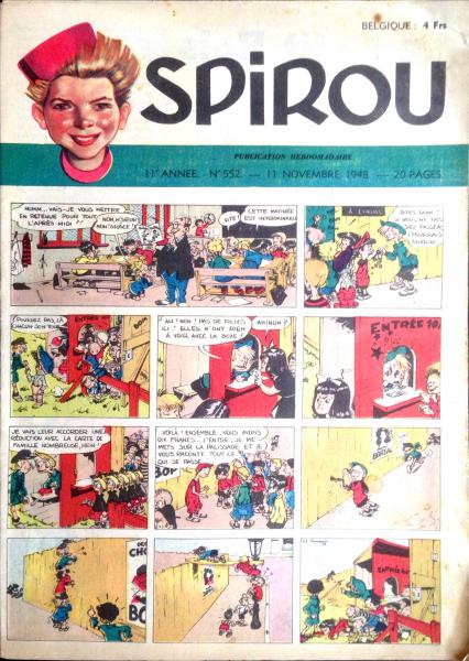 Spirou (journal) # 552 - 