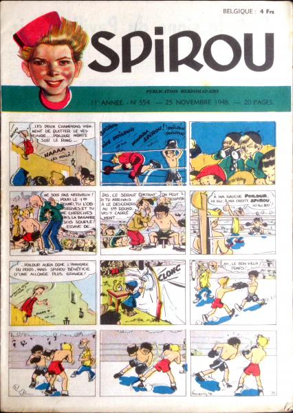 Spirou (journal) # 554 - 