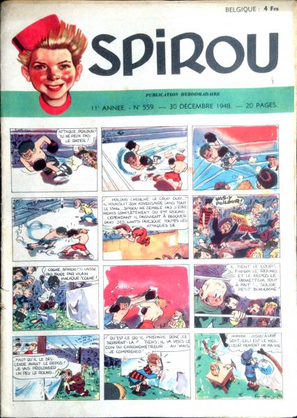 Spirou (journal) # 559 - 