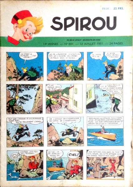 Spirou (journal) # 691 - 