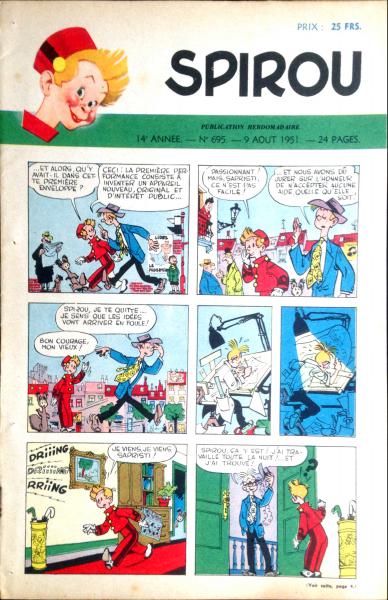 Spirou (journal) # 695 - 