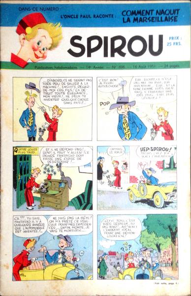 Spirou (journal) # 696 - 