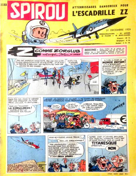 Spirou (journal) # 1133 - Sans mini récit