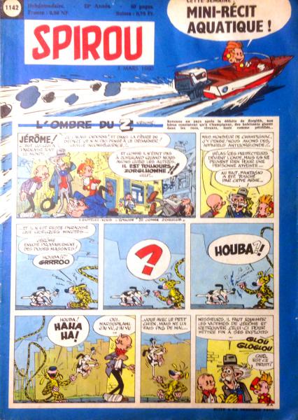 Spirou (journal) # 1142 - Sans mini récit