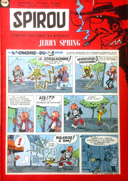 Spirou (journal) # 1148 - Sans mini récit