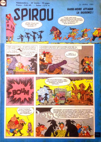 Spirou (journal) # 1149 - Sans mini récit