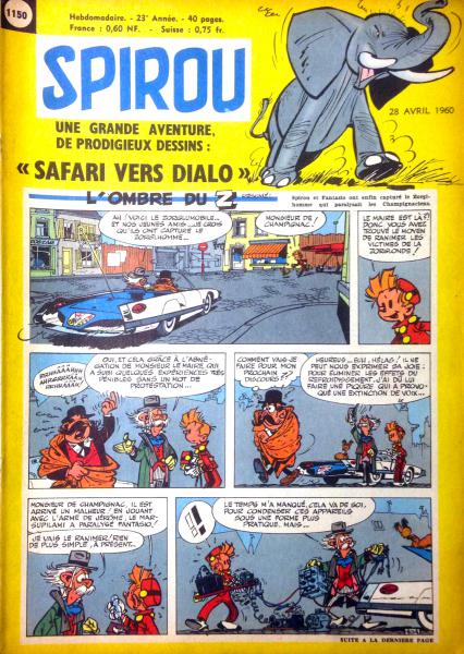 Spirou (journal) # 1150 - Sans mini récit