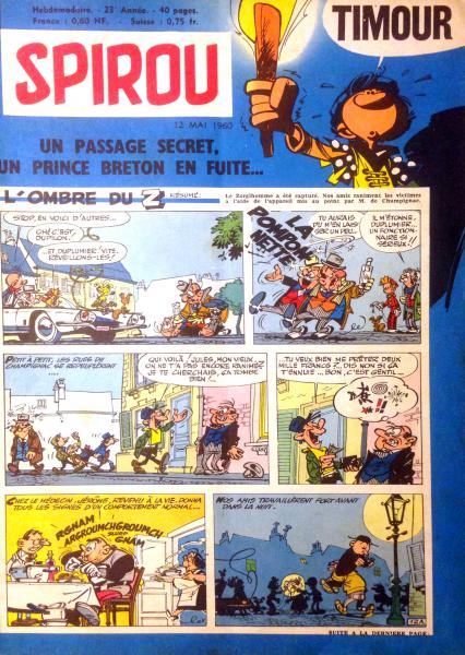 Spirou (journal) # 1152 - Sans mini récit