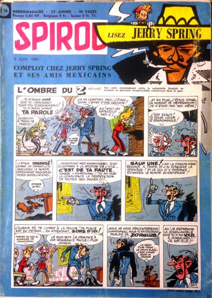 Spirou (journal) # 1156 - Avec jeu concours