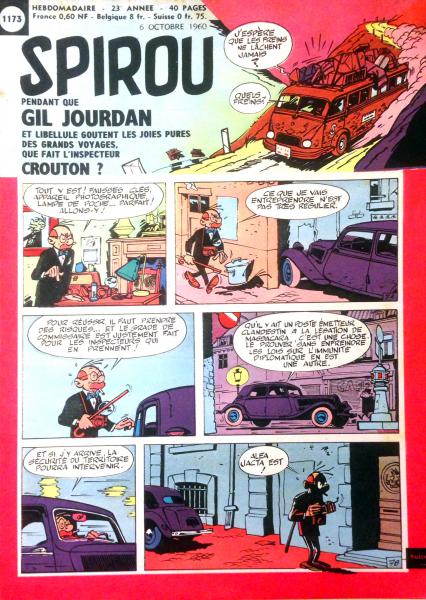 Spirou (journal) # 1173 - Sans mini récit