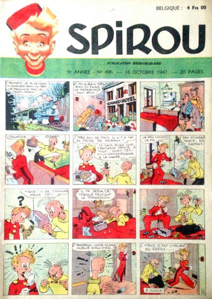 Spirou (journal) # 496 - 