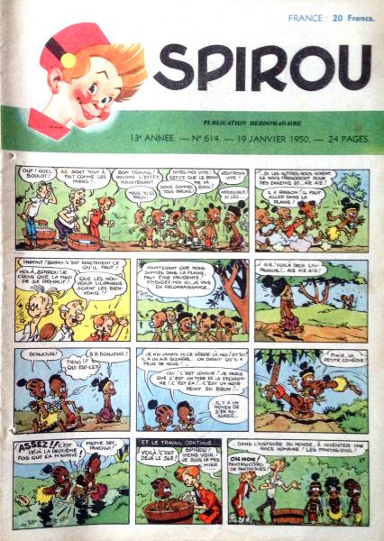 Spirou (journal) # 614 - 