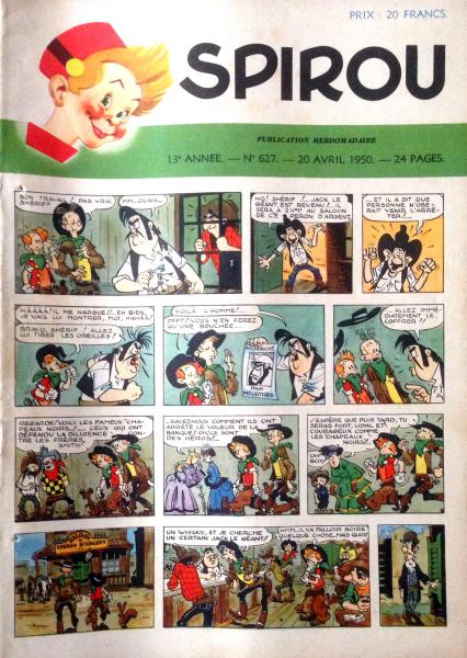 Spirou (journal) # 627 - 